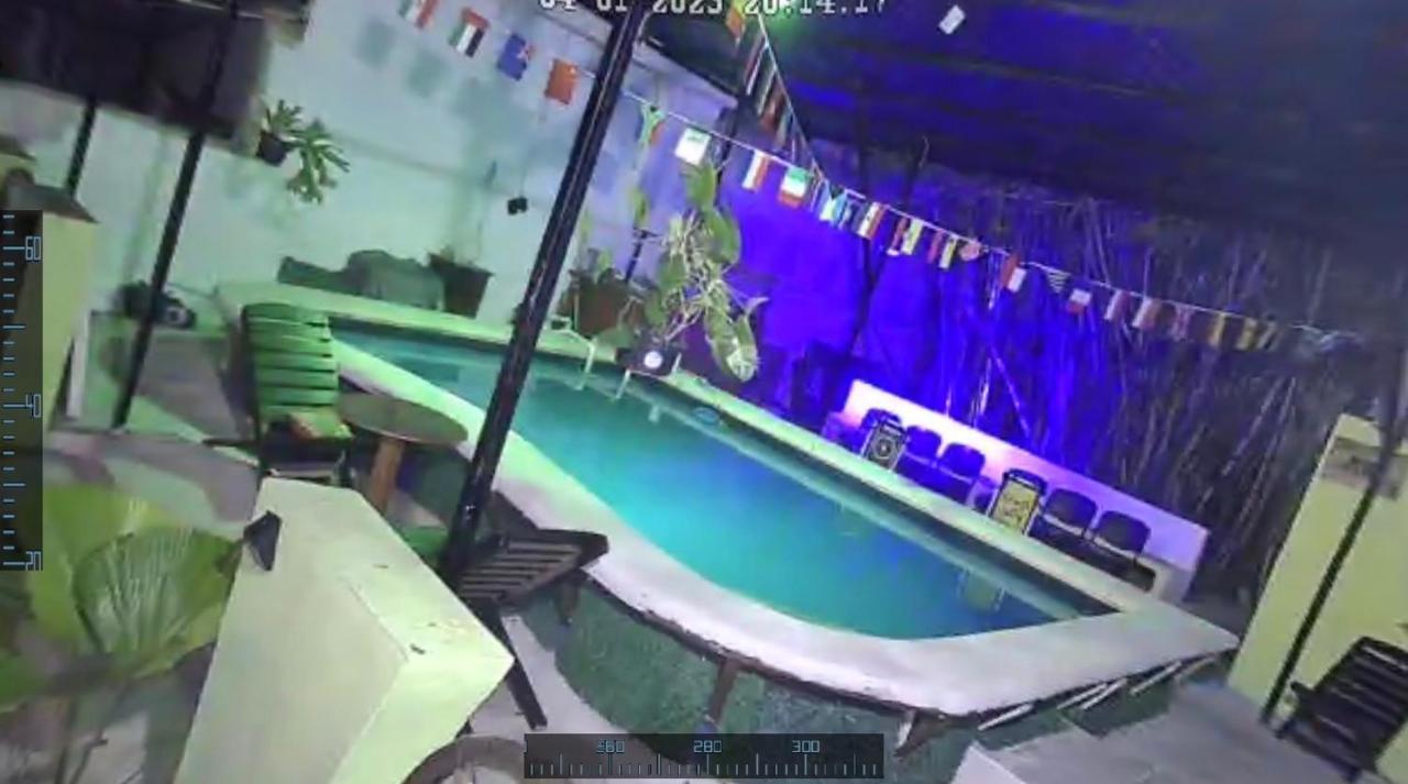 La Casa De La 12 Hostel Campeche Ngoại thất bức ảnh