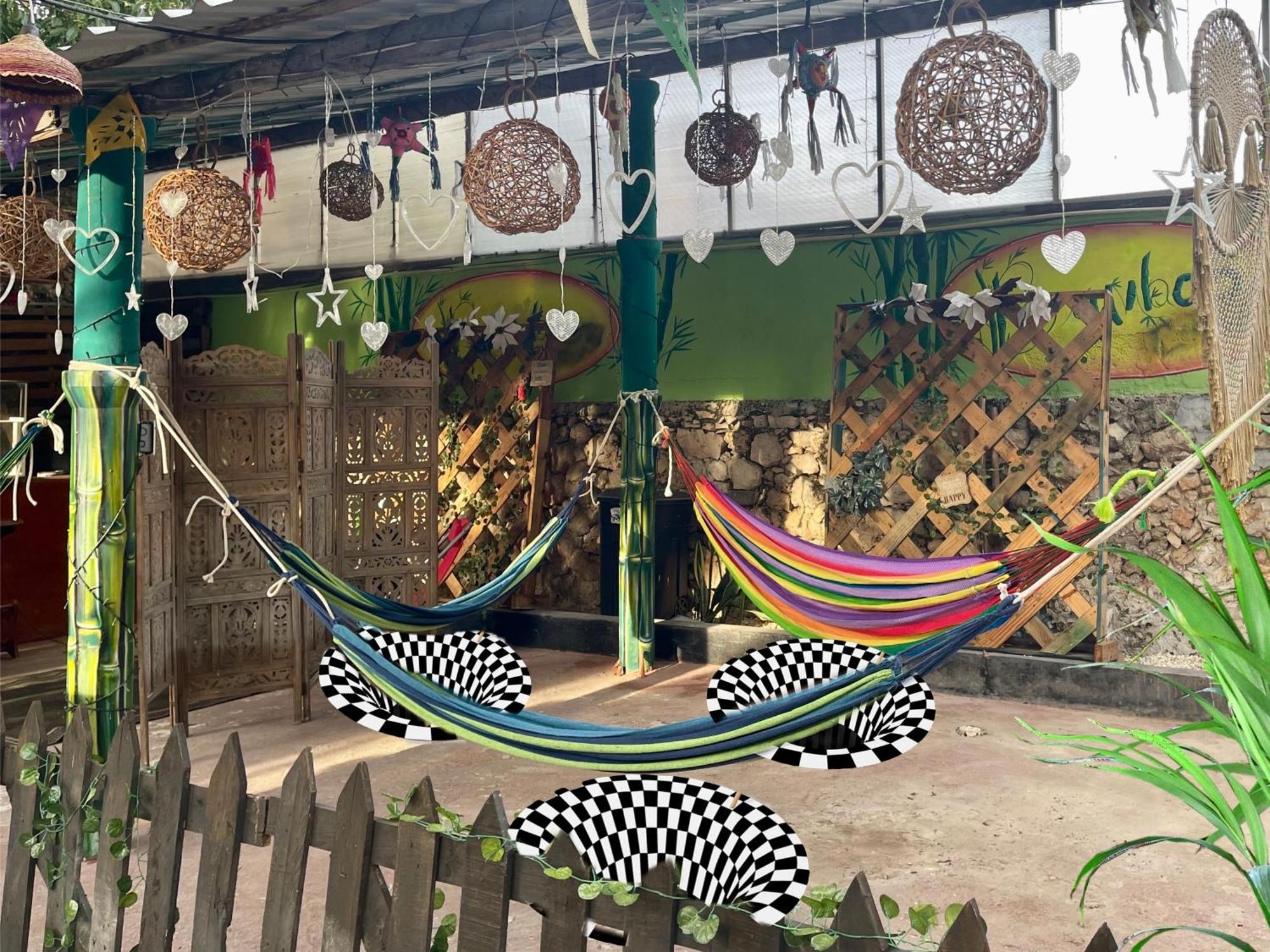 La Casa De La 12 Hostel Campeche Ngoại thất bức ảnh